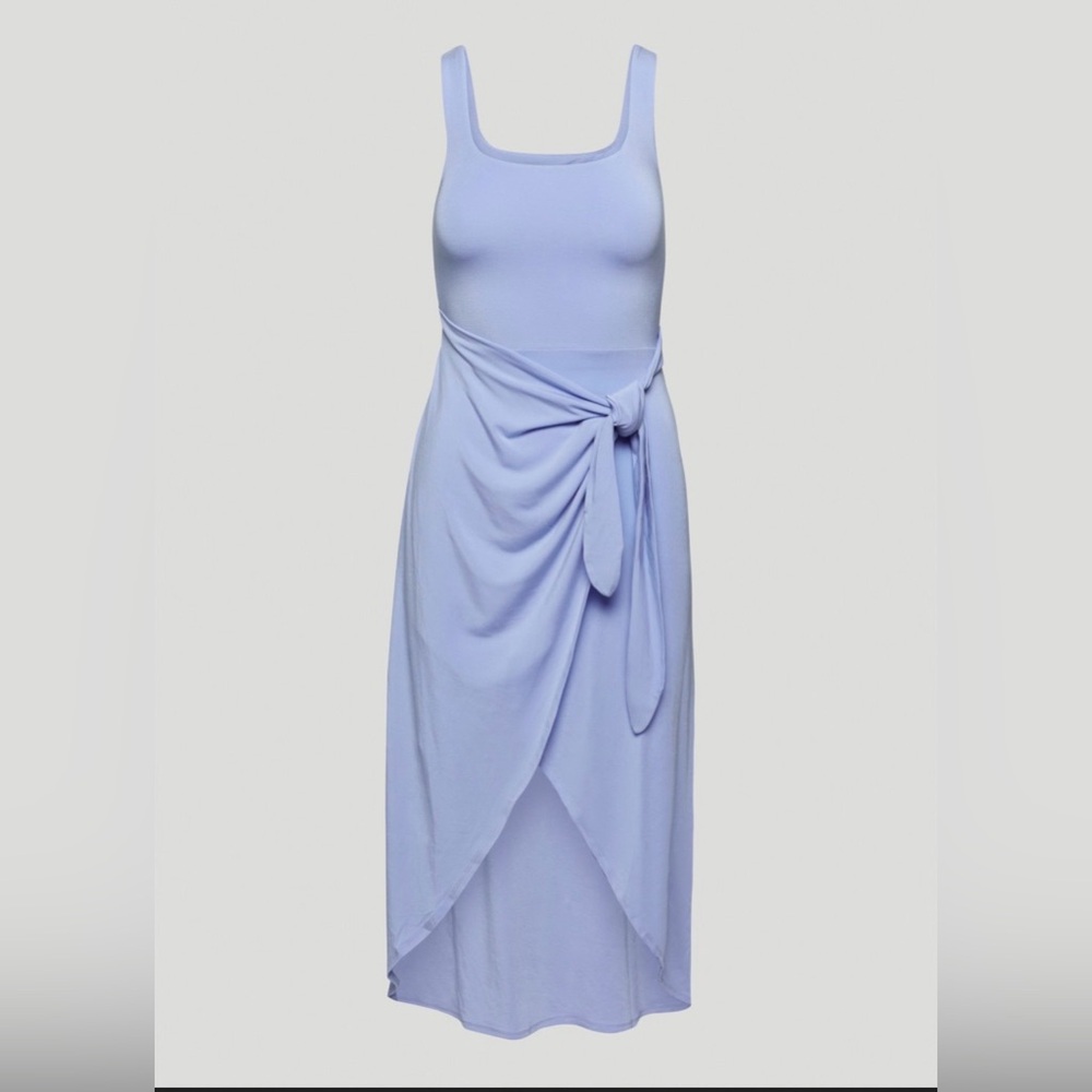 Wilfred Saturn Light Purple Midi Dress